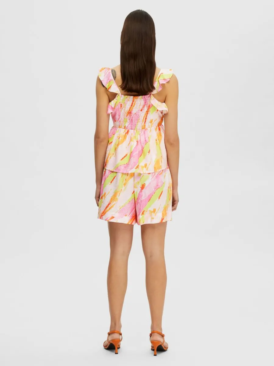 tryck_shorts_med_hg_midja_4.webp SELECTED TRYCK SHORTS MED HÖG MIDJA Coloured Flash Sale