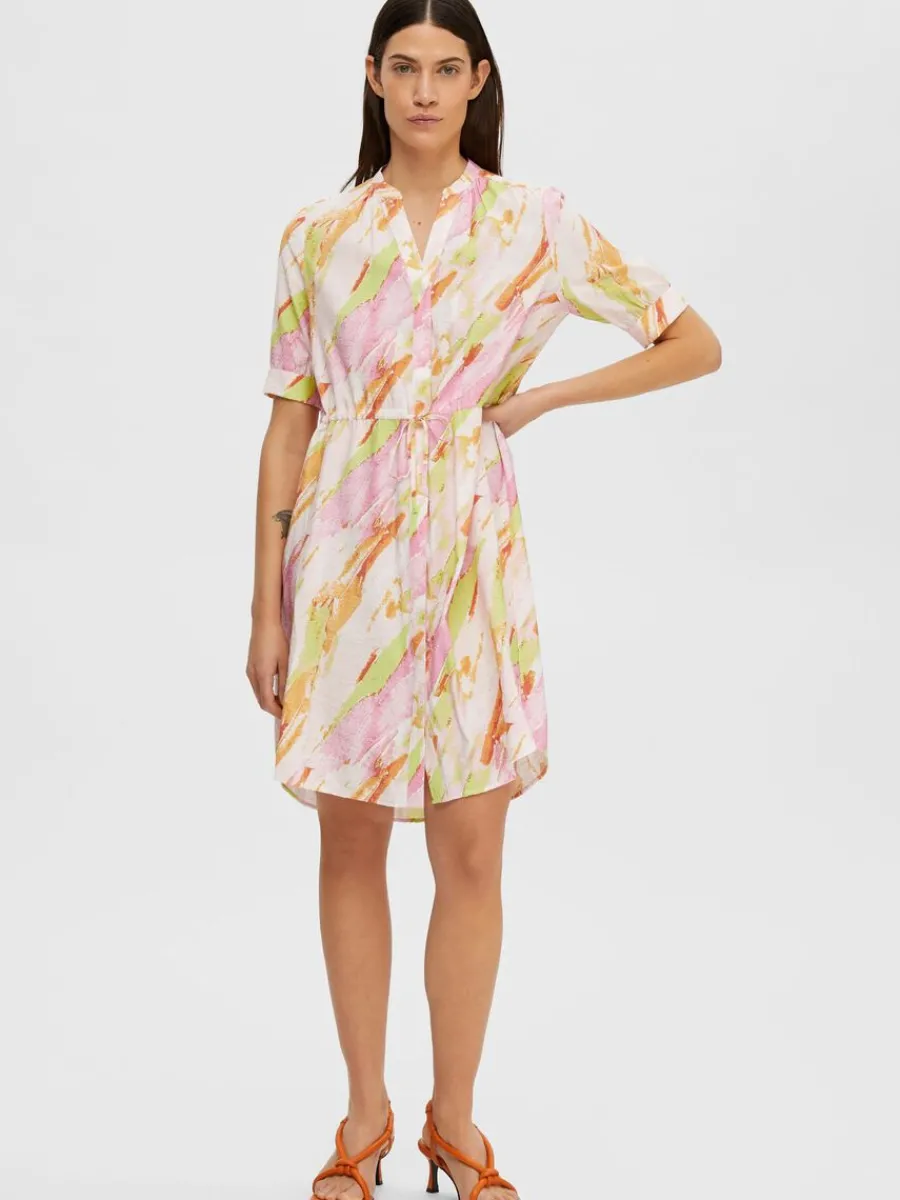 tryck_skjortklnning_2.webp SELECTED TRYCK SKJORTKLÄNNING Coloured Best Sale