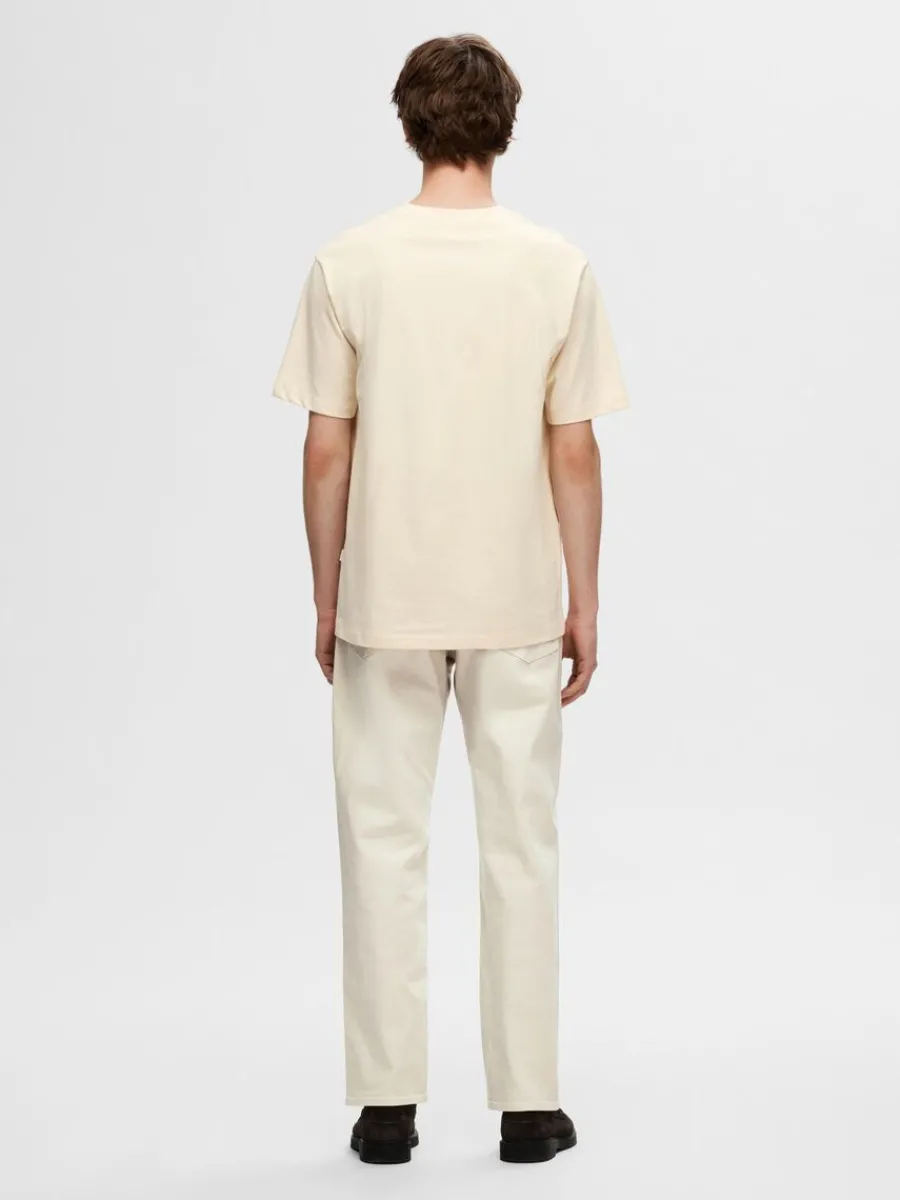 tryckt_bomulls_tshirt_4.webp SELECTED TRYCKT BOMULLS T-SHIRT Beige Store