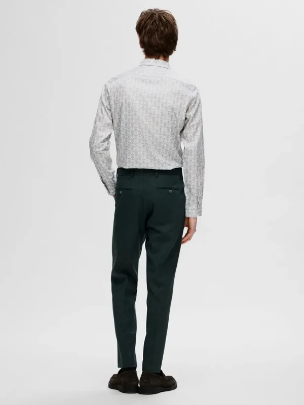 SELECTED TRYCKT SLIM FIT SKJORTA Coloured Outlet
