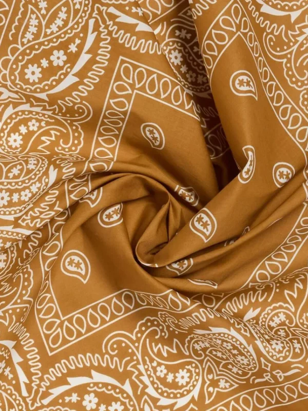 SELECTED TRYCKTA HALSDUK Orange Hot