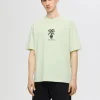 SELECTED TRYCKTA T-SHIRT Green Best Sale