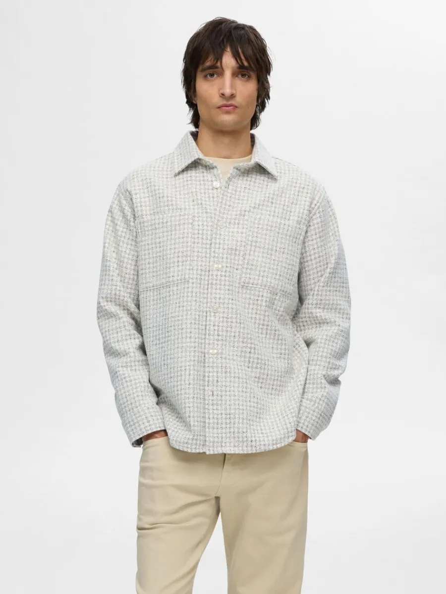 twill_verskjorta_0.webp SELECTED TWILL ÖVERSKJORTA Grey Shop