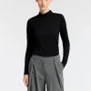 SELECTED 100% ULL POLOTRÖJA Black Discount