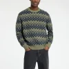SELECTED 100% ULL RUNDRINGAD TRÖJA Green Fashion