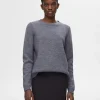 SELECTED 100% ULL TRÖJA Grey Discount