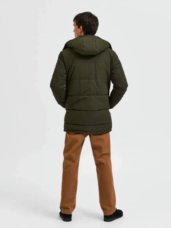SELECTED VADDERAD PARKAS Green Sale