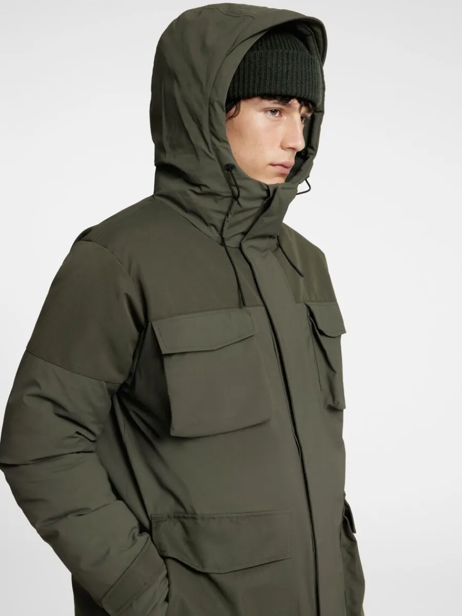 vadderad_parkas_3-1.webp SELECTED VADDERAD PARKAS Green Fashion