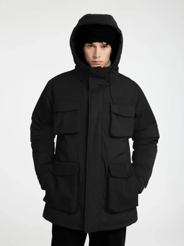SELECTED VADDERAD PARKAS Black Clearance