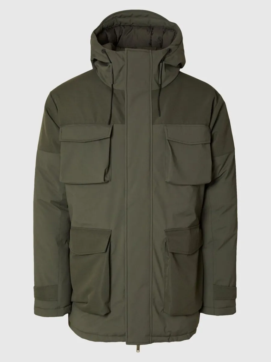 vadderad_parkas_4-1.webp SELECTED VADDERAD PARKAS Green Fashion
