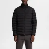 SELECTED VADDERAD QUILTAD JACKA Black Discount