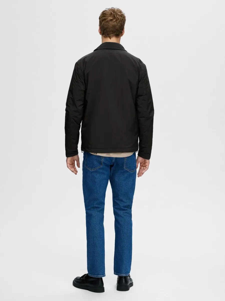 vadderad_shacket_1-1.webp SELECTED VADDERAD SHACKET Black Online