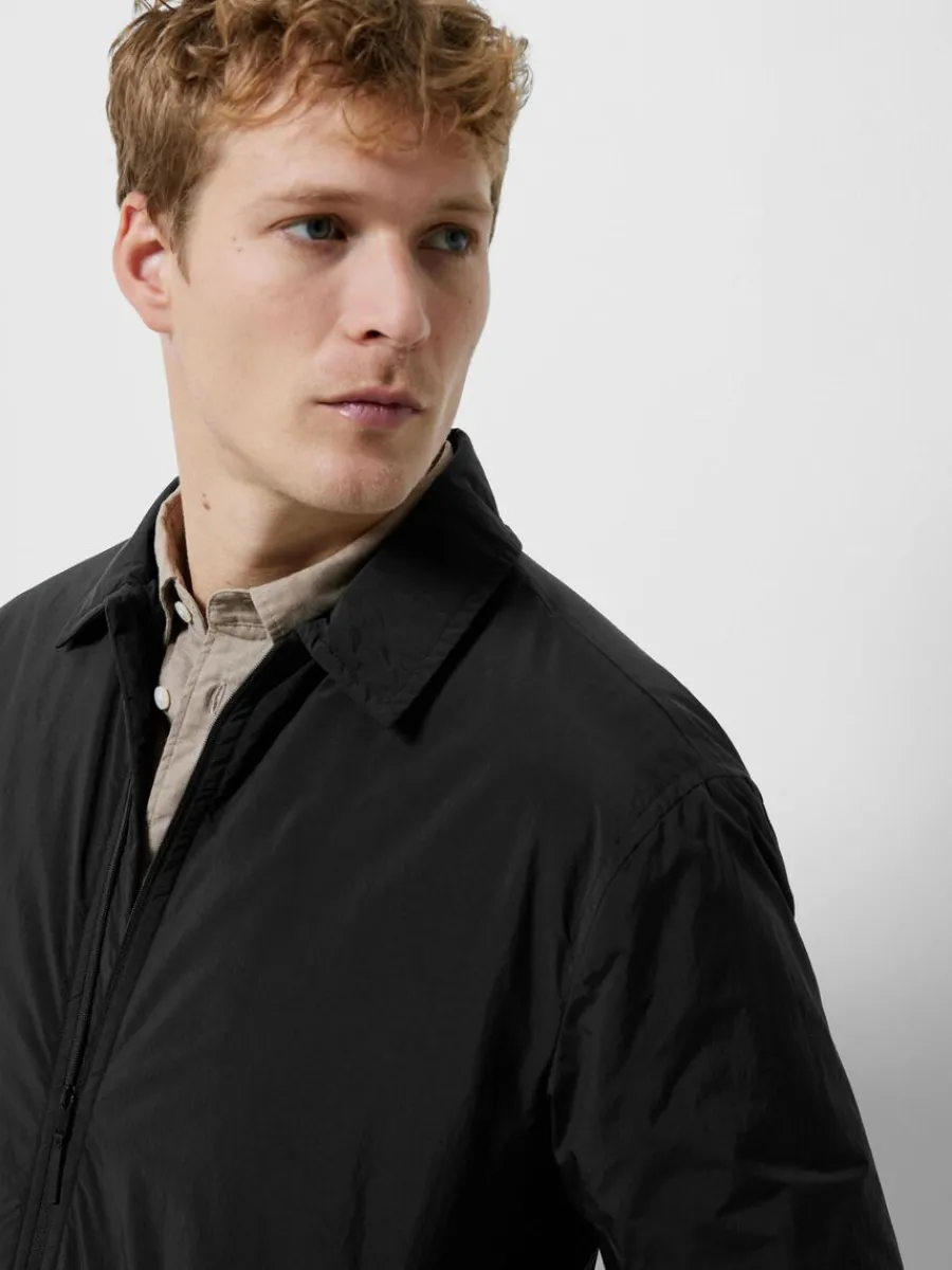 vadderad_shacket_3-1.webp SELECTED VADDERAD SHACKET Black Online