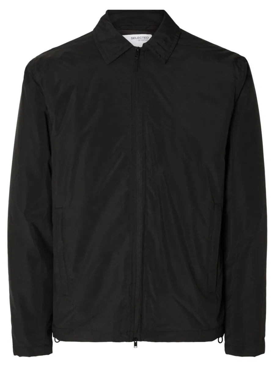 vadderad_shacket_4-1.webp SELECTED VADDERAD SHACKET Black Online