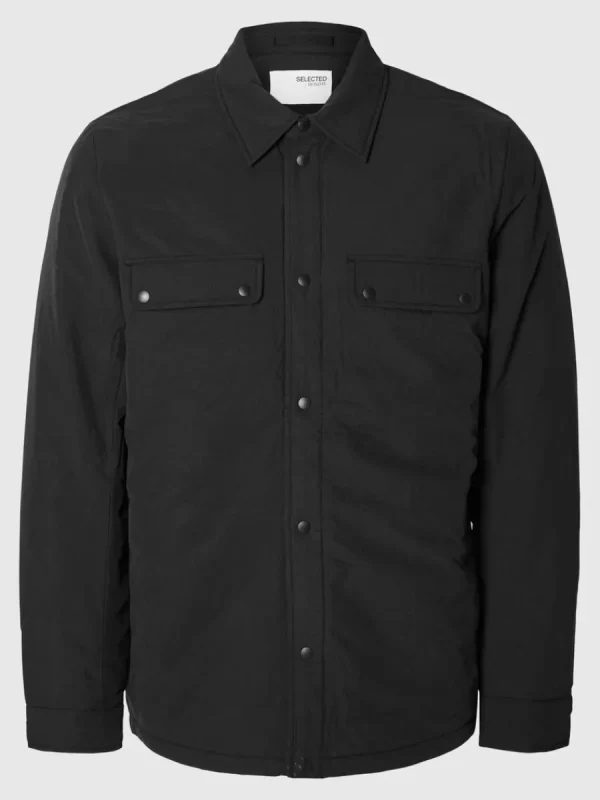 SELECTED VADDERAD SHACKET Black Outlet
