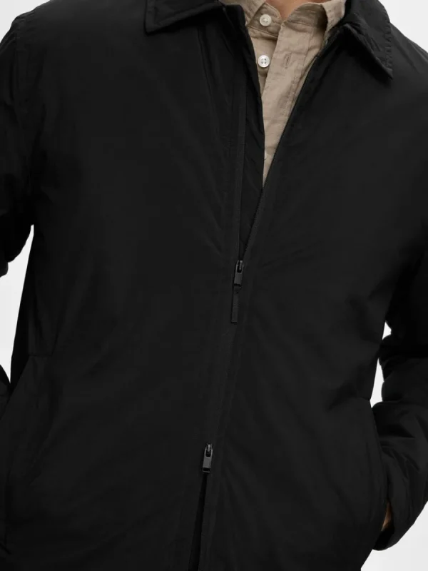 SELECTED VADDERAD SHACKET Black Online