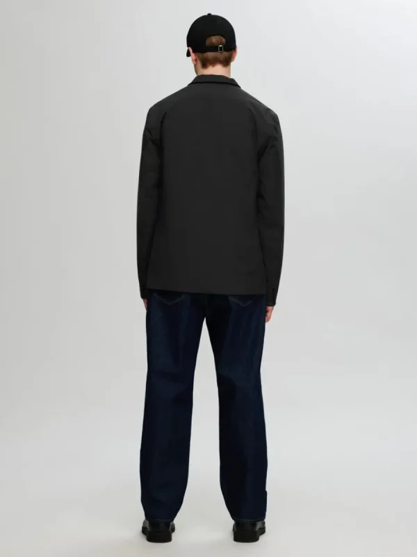 SELECTED VATTENAVVISANDE LÄTT JACKA Black Best