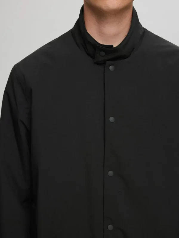 SELECTED VATTENAVVISANDE LÄTT JACKA Black Best