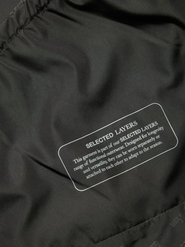 SELECTED VATTENAVVISANDE PARKAS Blue Clearance