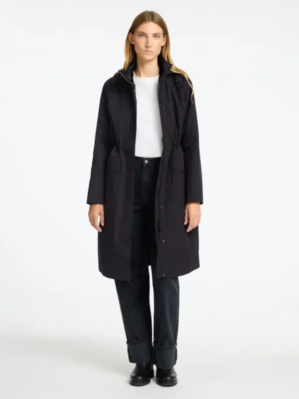 SELECTED VATTENTÄT PARKAS Black New