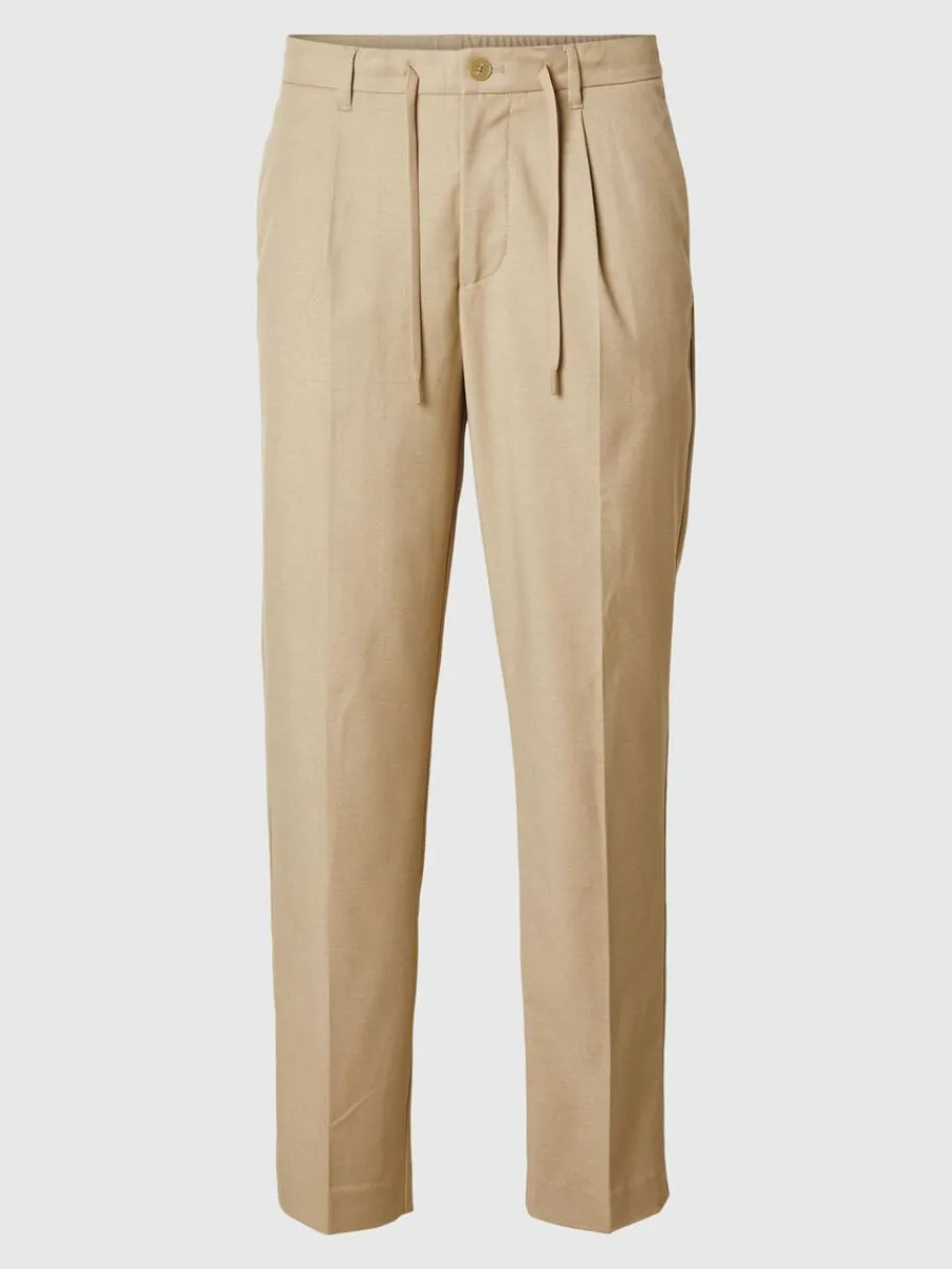 veckad_byxor_4-3.webp SELECTED VECKAD BYXOR Beige Cheap