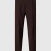 SELECTED VECKAD BYXOR MED LÖS PASSFORM Brown Cheap