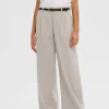 SELECTED VECKAD BYXOR MED VIDA BEN Beige Cheap
