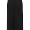 SELECTED VECKAD MIDIKJOL Black Cheap