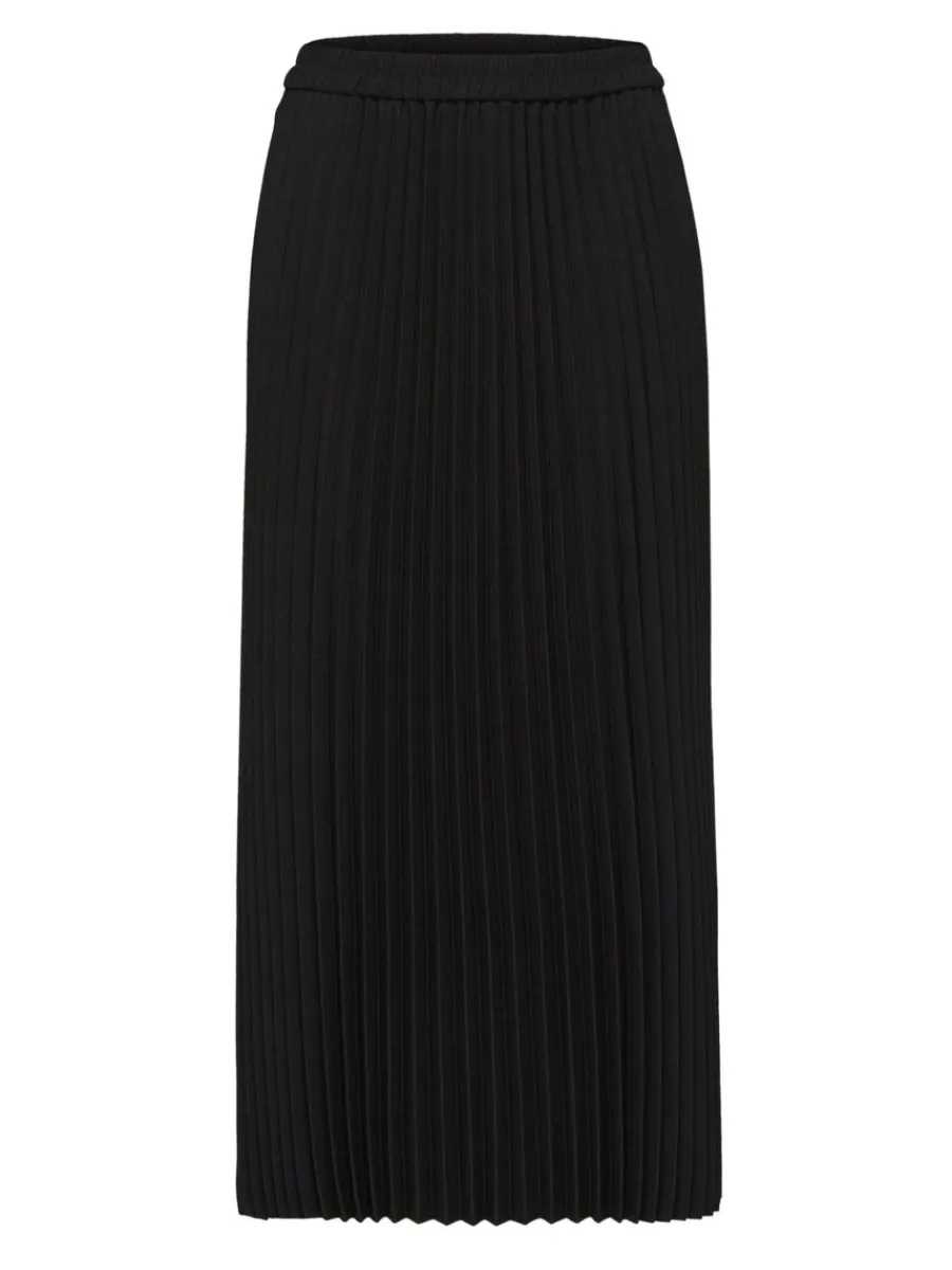 veckad_midikjol_1.webp SELECTED VECKAD MIDIKJOL Black Cheap