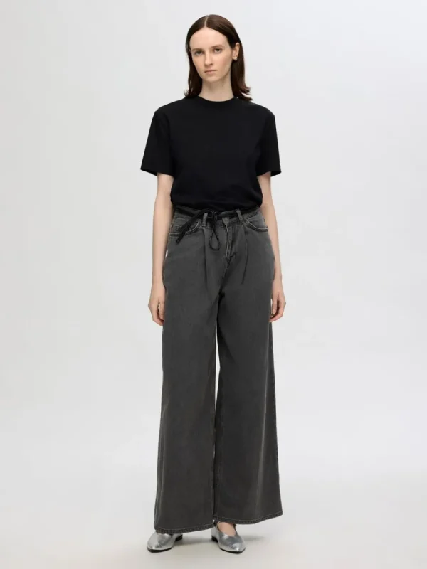SELECTED VECKAD VIDA JEANS Grey Online