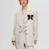 SELECTED ÖVERDIMENSIONERAD KAVAJ Beige Sale