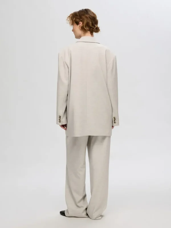 SELECTED ÖVERDIMENSIONERAD KAVAJ Beige Sale