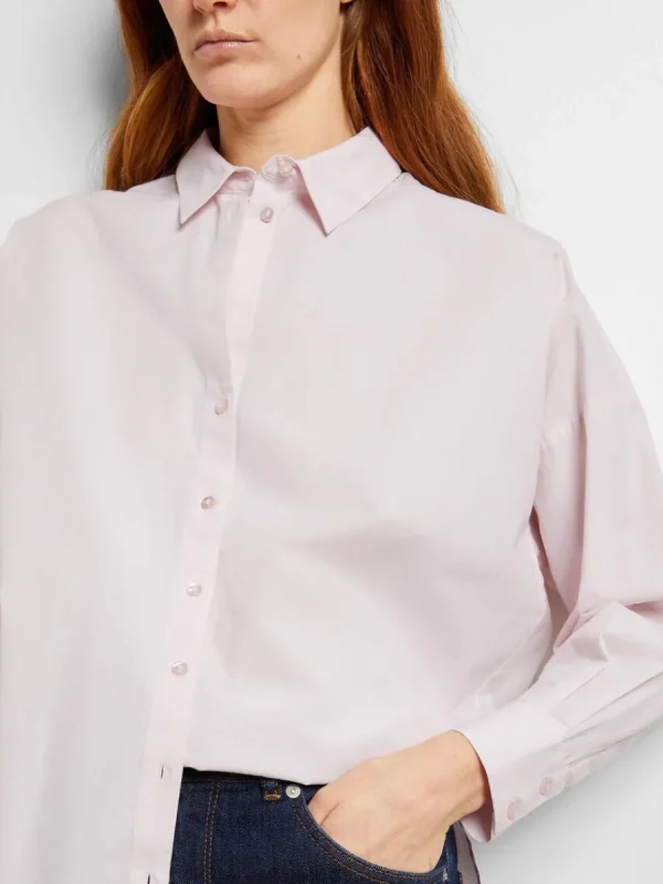 SELECTED ÖVERDIMENSIONERAD SKJORTA Pink Store