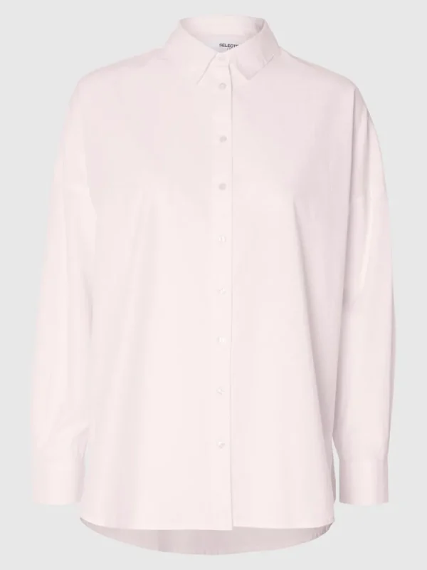 SELECTED ÖVERDIMENSIONERAD SKJORTA Pink Store