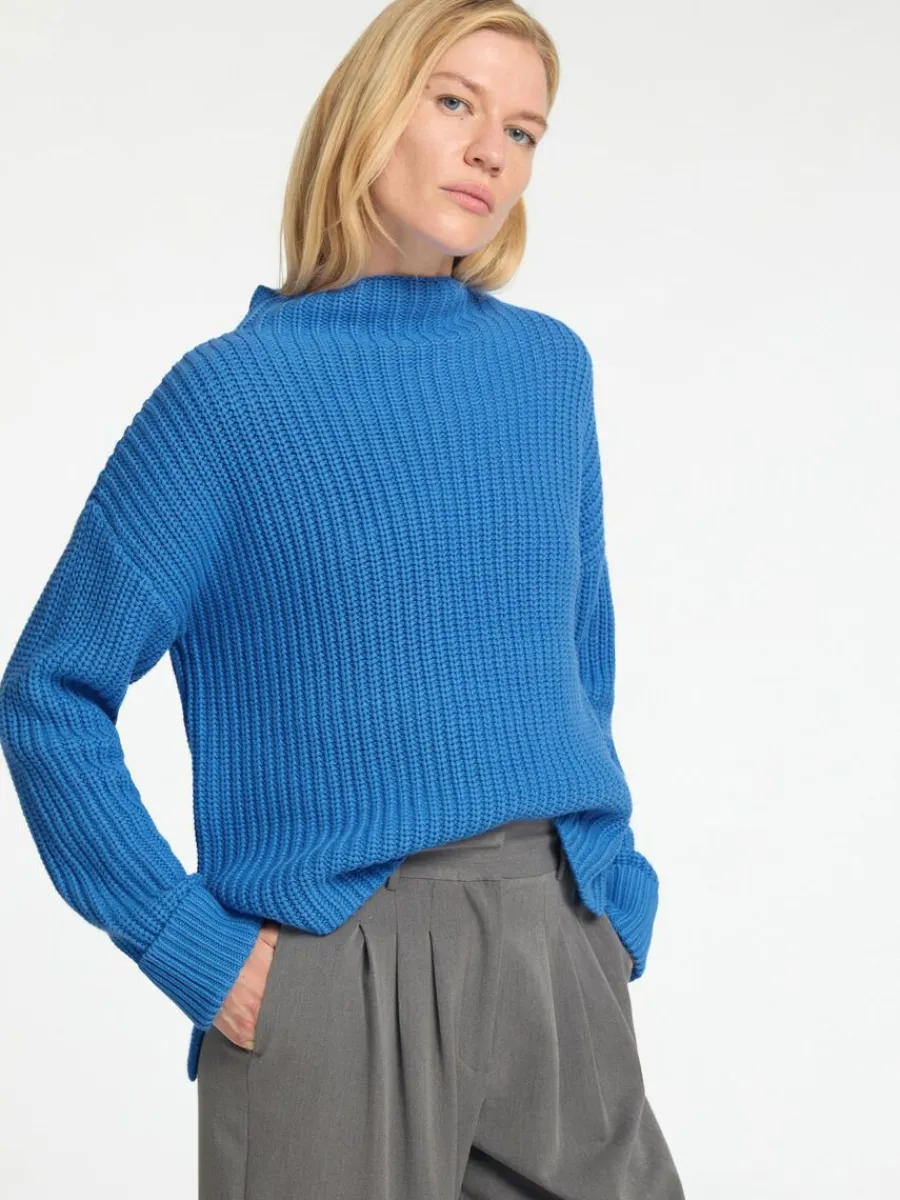 verdimensionerad_trja_2-5.webp SELECTED ÖVERDIMENSIONERAD TRÖJA Blue Best Sale