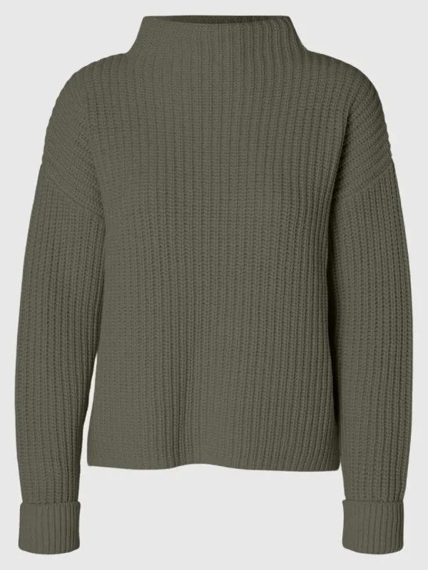 SELECTED ÖVERDIMENSIONERAD TRÖJA Green Flash Sale