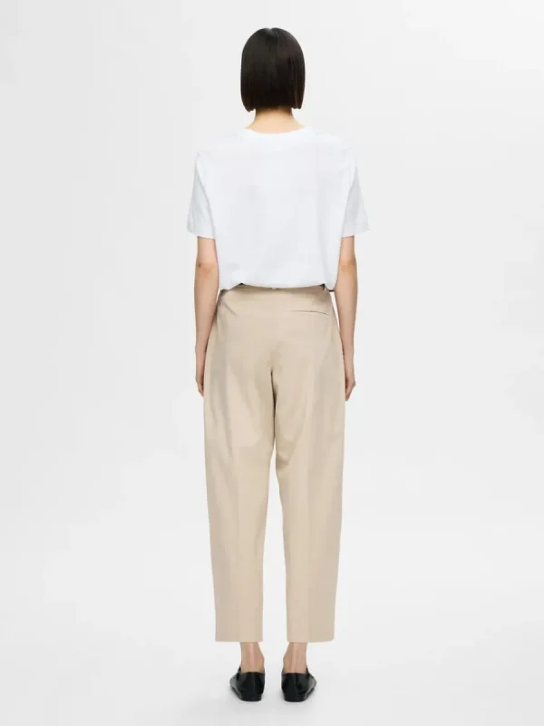 SELECTED VIDA BEN CHINOS Beige Store