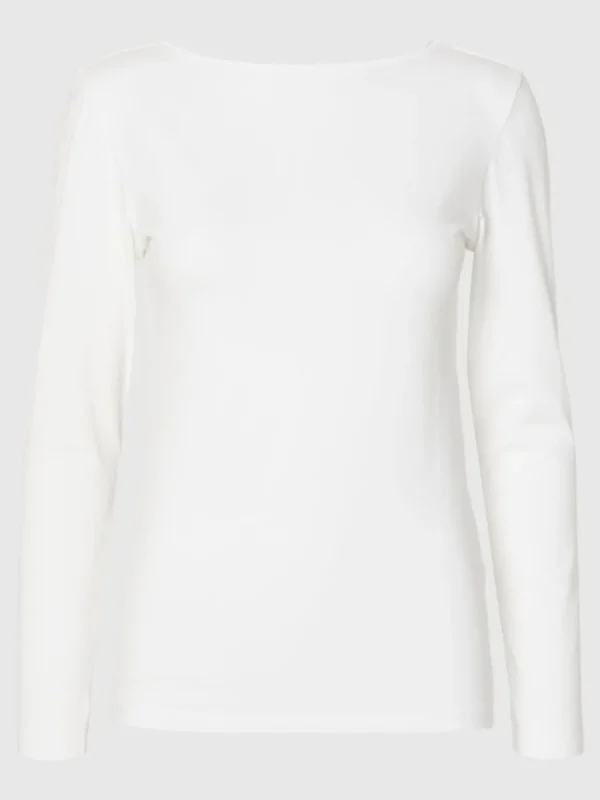 SELECTED VÄNDBAR LÅNGÄRMAD T-SHIRT White Online