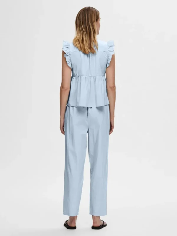 SELECTED VOLANGPRYDD TOPP Blue Online