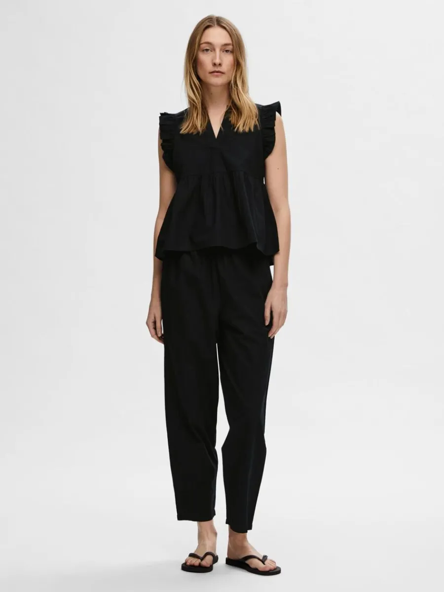 volangprydd_topp_1.webp SELECTED VOLANGPRYDD TOPP Black Flash Sale