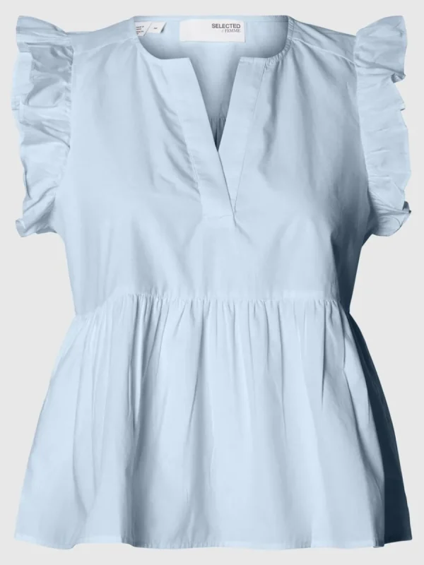 SELECTED VOLANGPRYDD TOPP Blue Online
