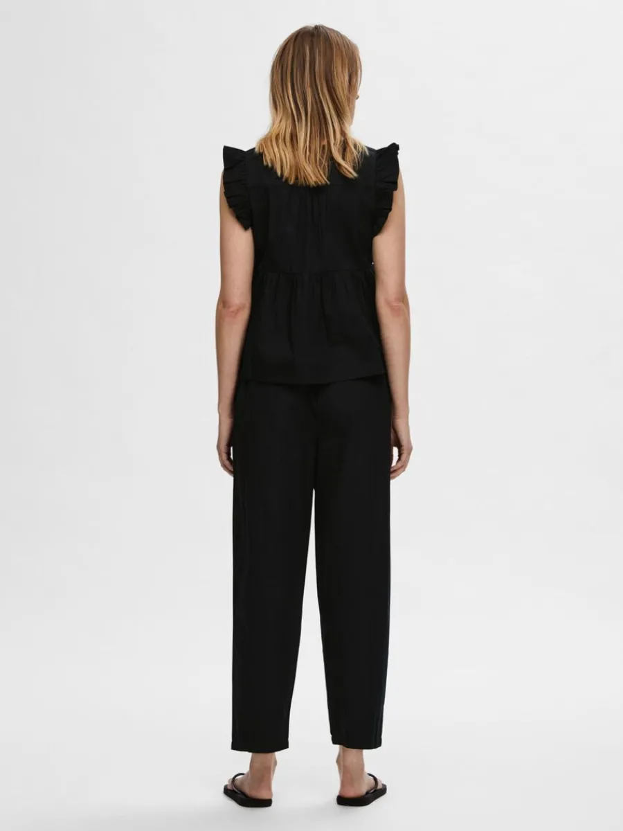 volangprydd_topp_4.webp SELECTED VOLANGPRYDD TOPP Black Flash Sale