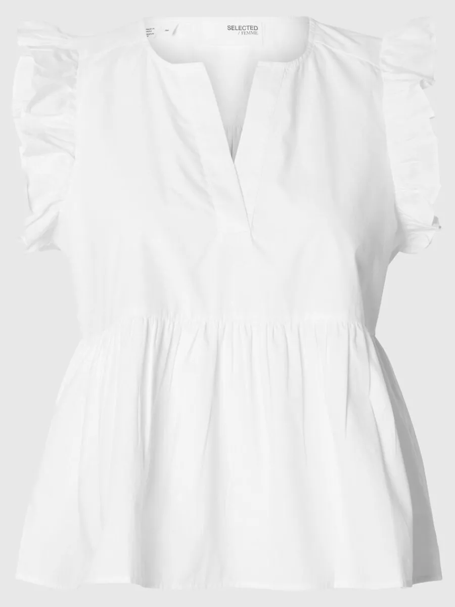 volangprydd_topp_5-1.webp SELECTED VOLANGPRYDD TOPP White Flash Sale