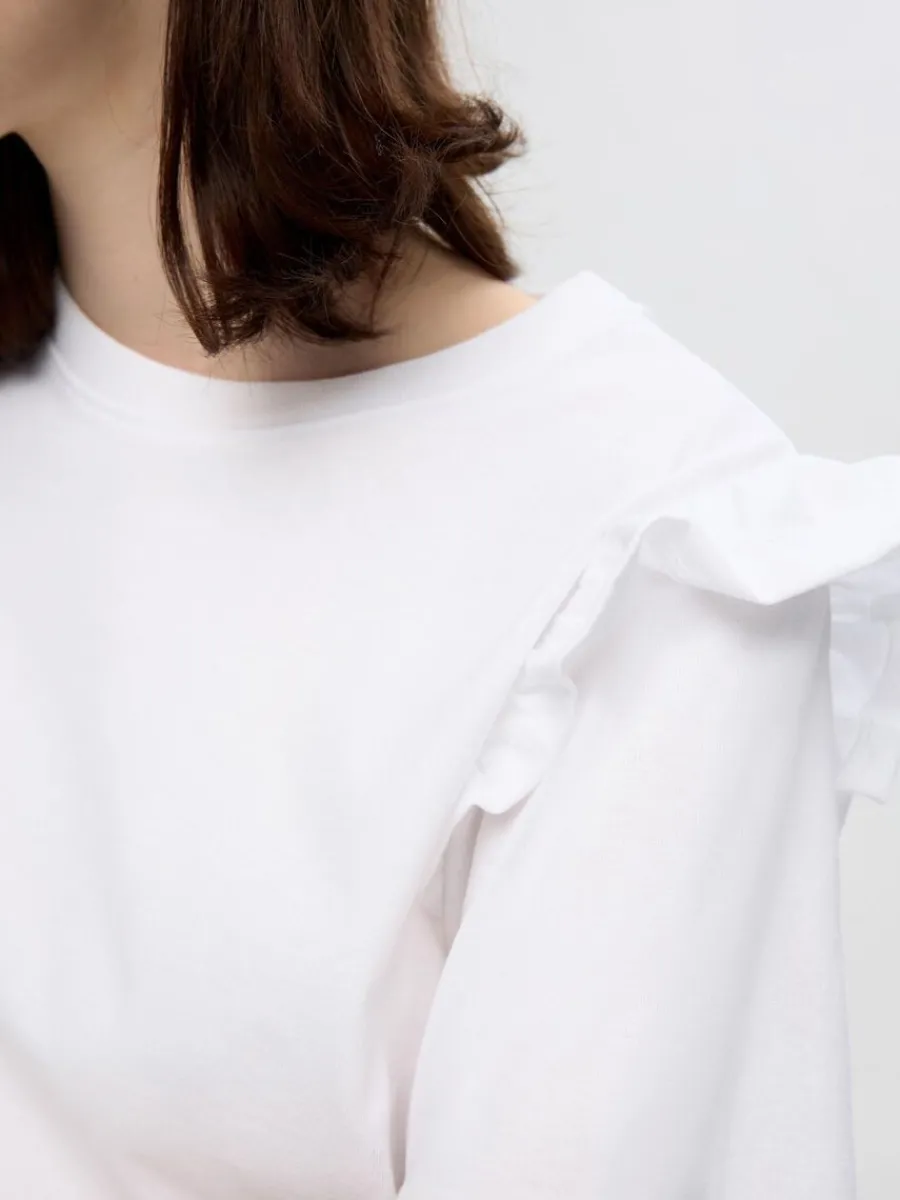 volangprydd_tshirt_3-1.webp SELECTED VOLANGPRYDD T-SHIRT White Sale