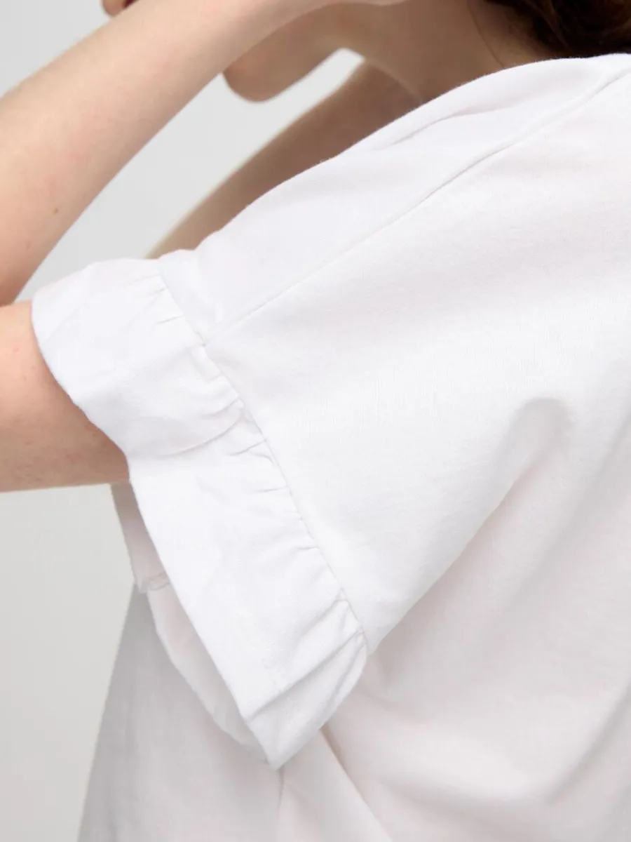 volangprydd_tshirt_3-3.webp SELECTED VOLANGPRYDD T-SHIRT White New