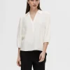 SELECTED V-RINGNING BLUS White Online