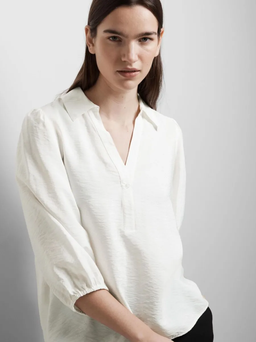 vringning_blus_2-2.webp SELECTED V-RINGNING BLUS White Online