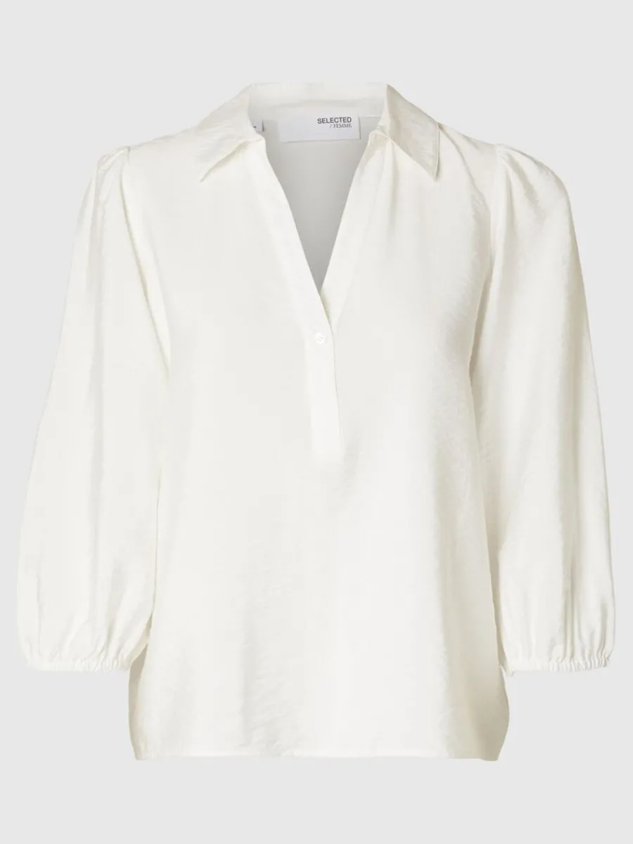 vringning_blus_5-2.webp SELECTED V-RINGNING BLUS White Online