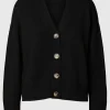 SELECTED V-RINGNING STICKAD KOFTA Black Shop