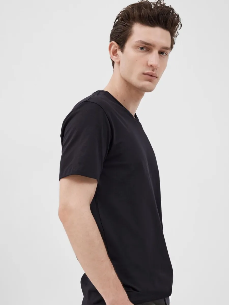 vringning_tshirt_2-1.webp SELECTED V-RINGNING T-SHIRT Black Cheap